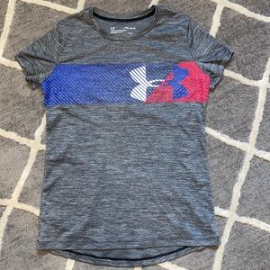 Under Armour Youth Medium Gray Shirt